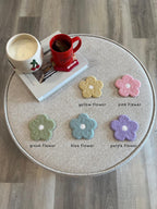 Sous-bocks faits main en coton et acrylique pour tasses, décoration de bureau, 4-5 pouces