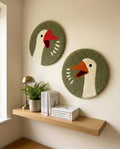 Tapis capitonné Goose Game, Décoration d'intérieur, Velours coupé, Antidérapant